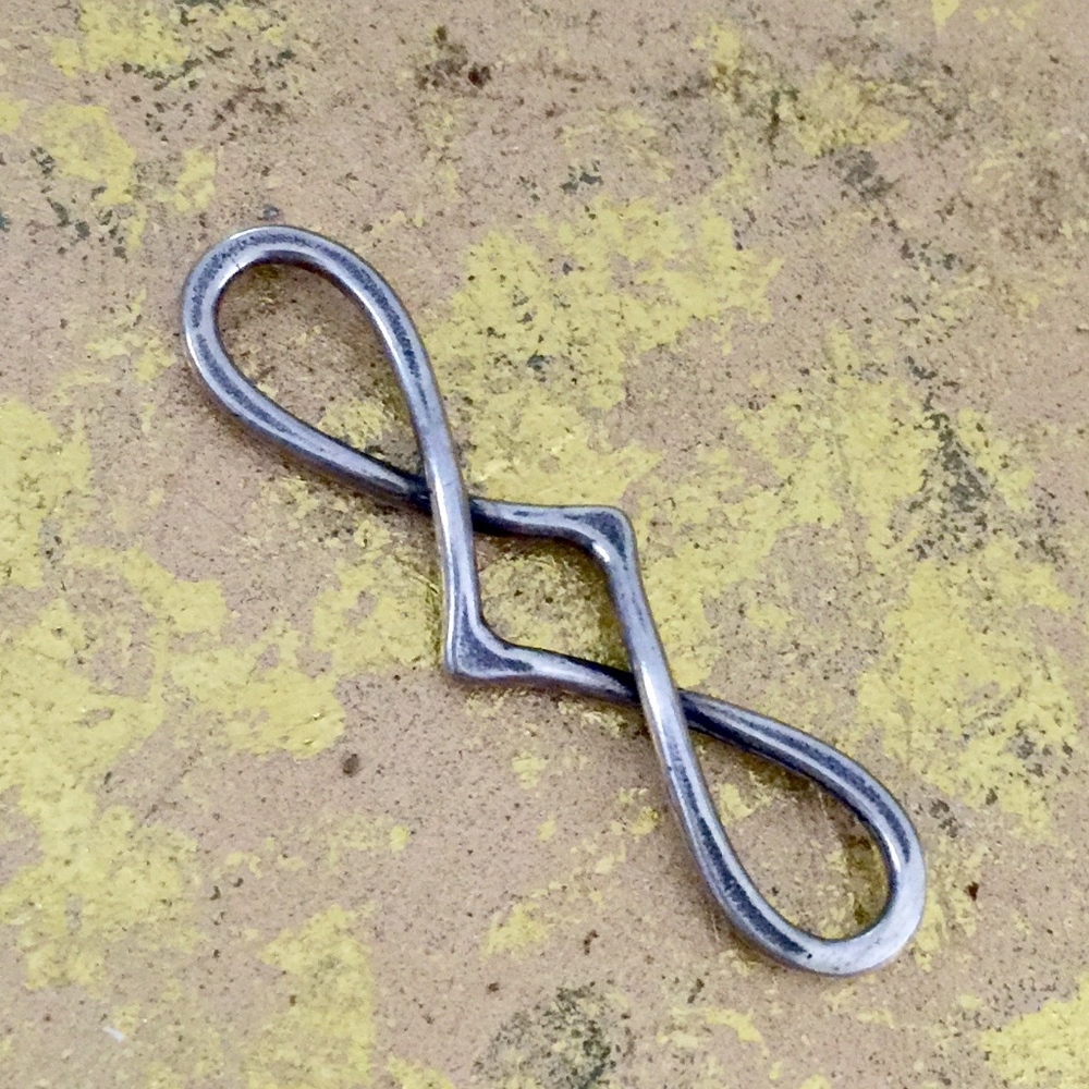 Sterling Silver Infinity Twist Pendant